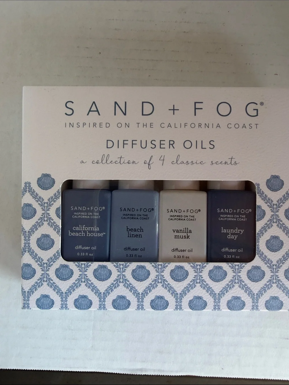 SAND+FOG Blue Diffuser Oils Set - Coastal Scent Collection